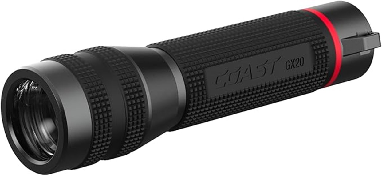 bright waterproof led flashlight