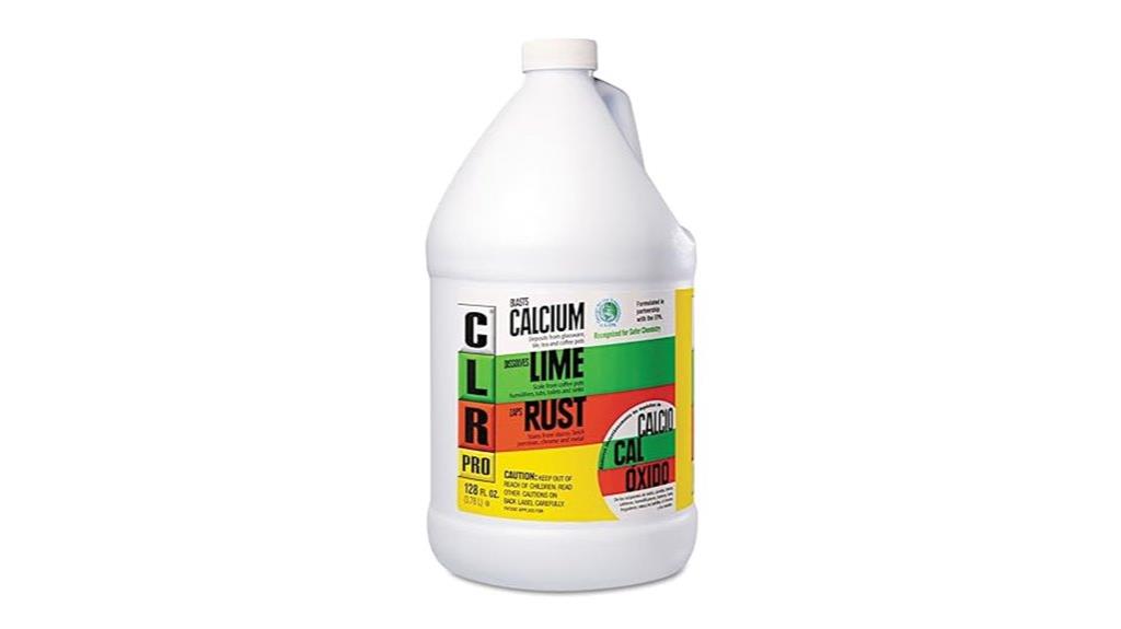 calcium lime rust remover