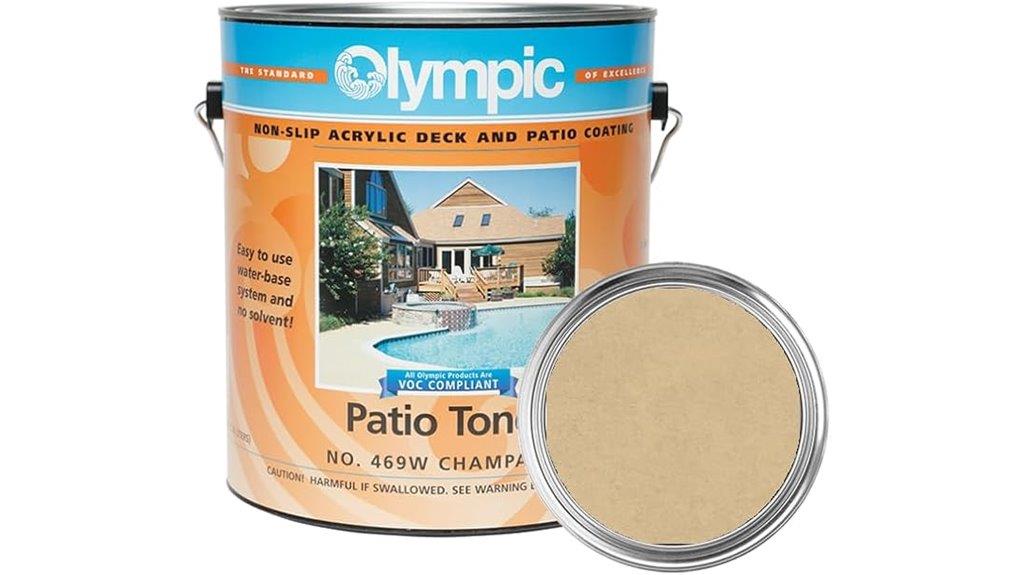 champagne non slip deck coating