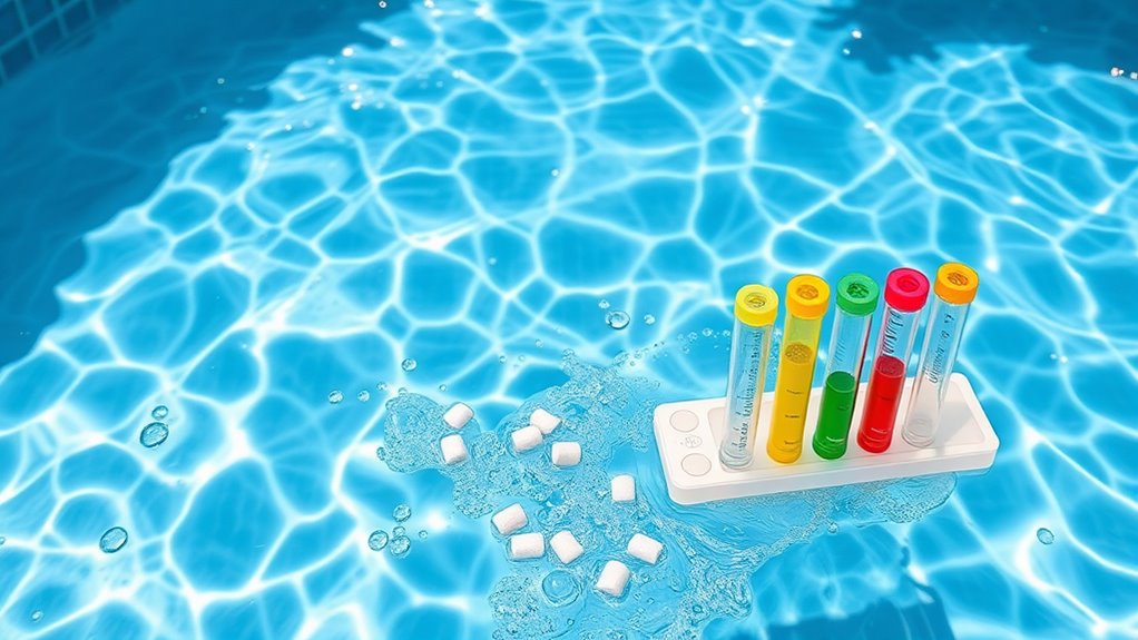 chlorine sanitizer water balance