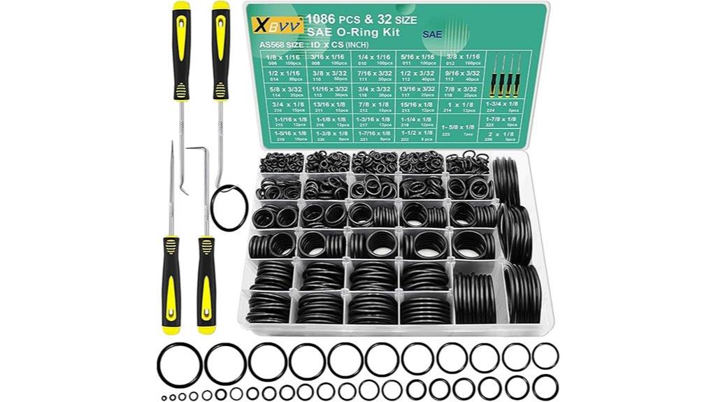 comprehensive sae o ring kit