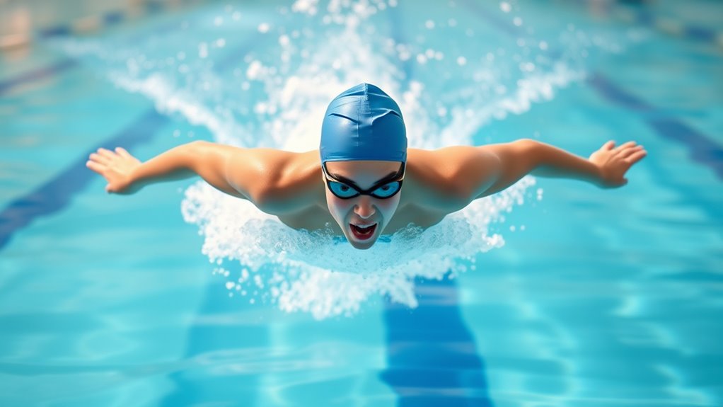consistent mindful swimming practice