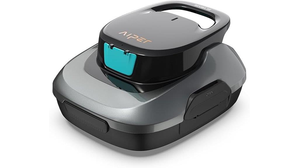 cordless pool vacuum auto parking
