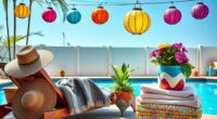 creative poolside diy ideas