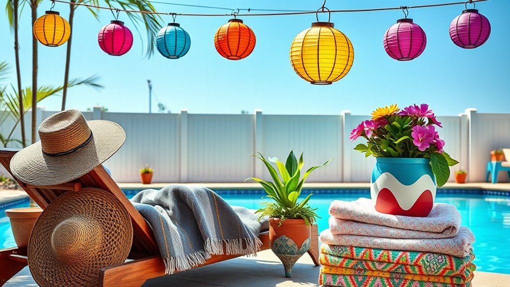 creative poolside diy ideas