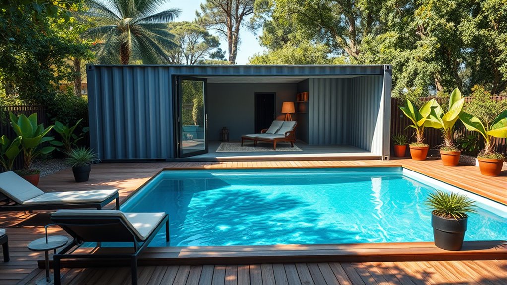 creative sustainable backyard retreats
