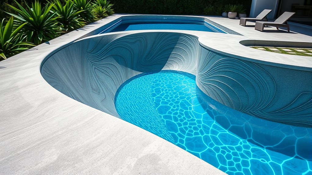 custom 3d printed concrete pools
