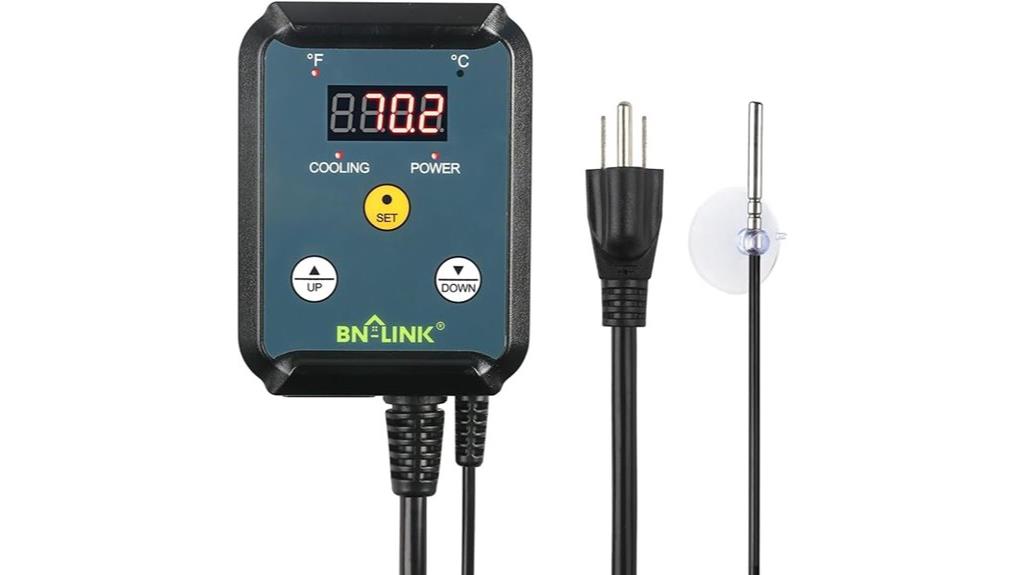 digital fan temperature control