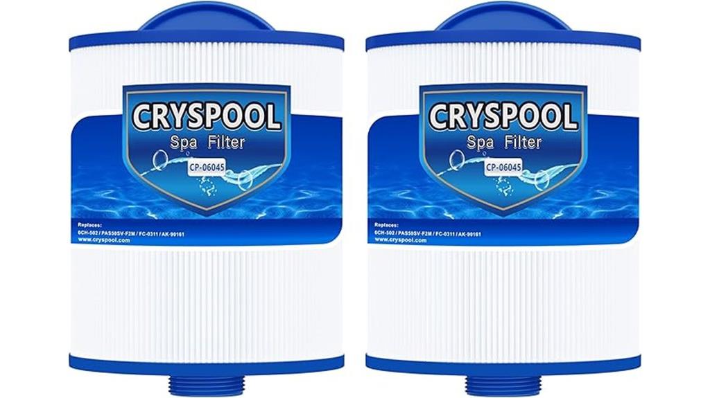 dual cryspool spa filters