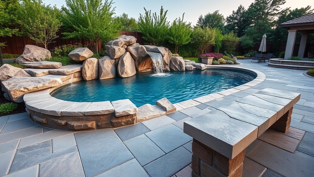 durable natural hardscape features