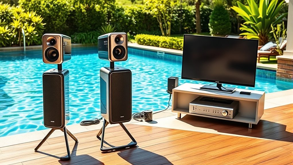 durable waterproof outdoor speakers