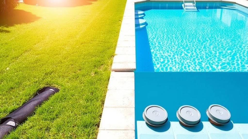 eliminate yard water accumulation
