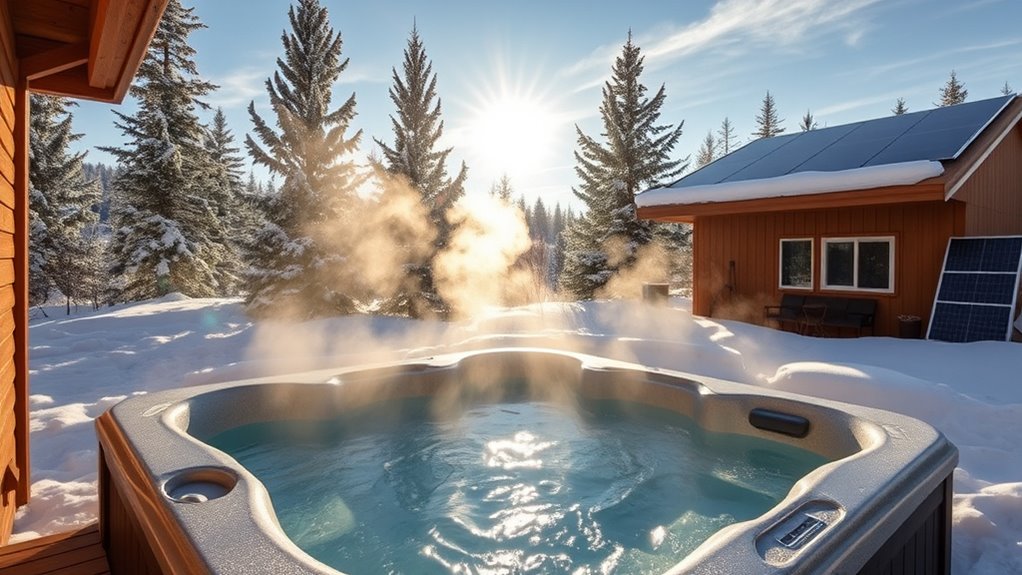 energy saving hot tub practices