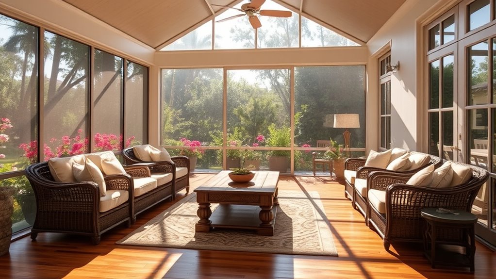enhance home with screened porch