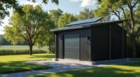 equipment shed for protection