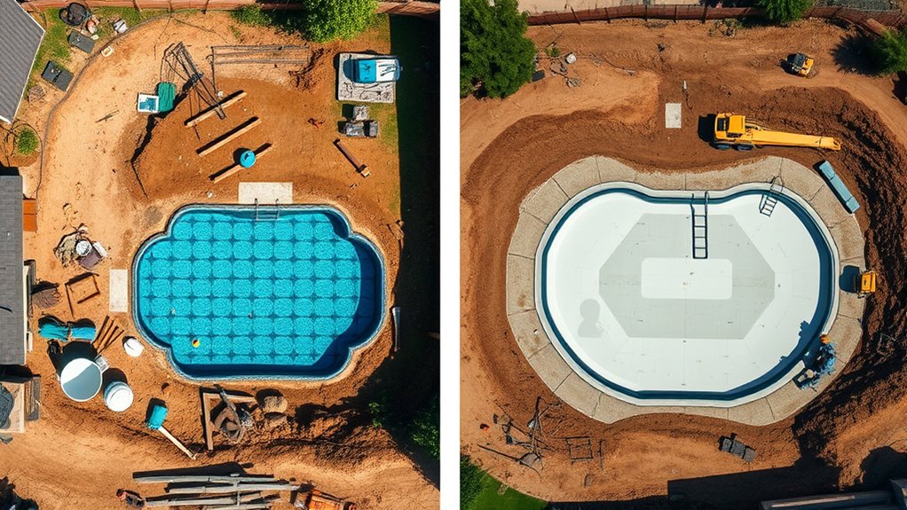 essential pool construction materials