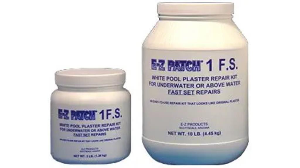 fast pool plaster repair