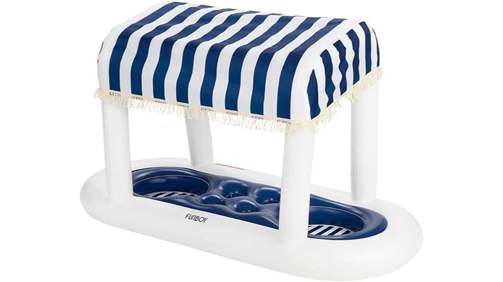 floating cabana drink station