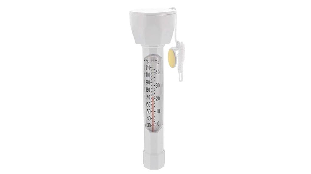 floating pool thermometer