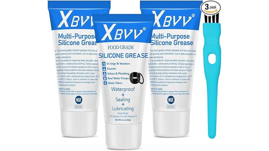 food grade silicone lubricant pack