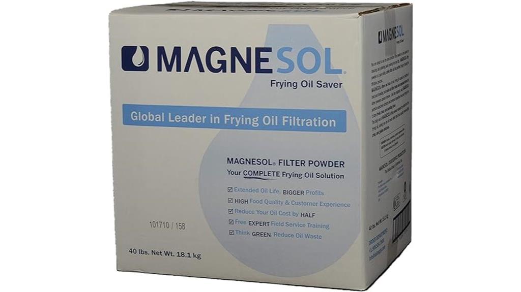 fryer filter powder 40lb