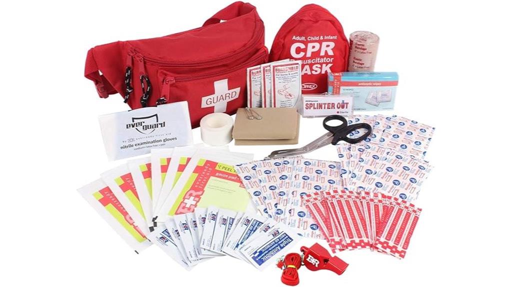 fully stocked first aid kit