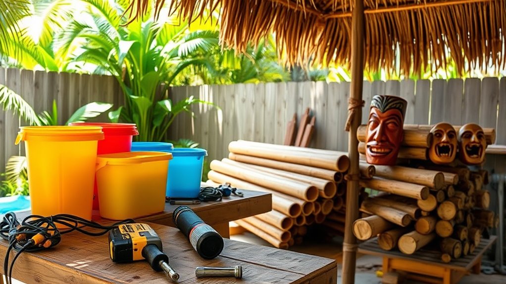 gather materials and tools