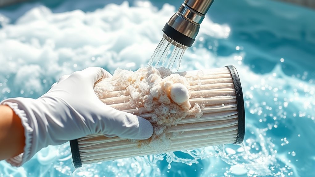 gentle rinse avoid scrubbing