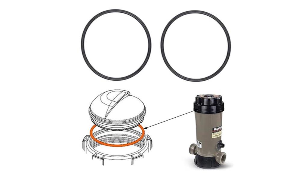 hayward chlorinator lid o ring