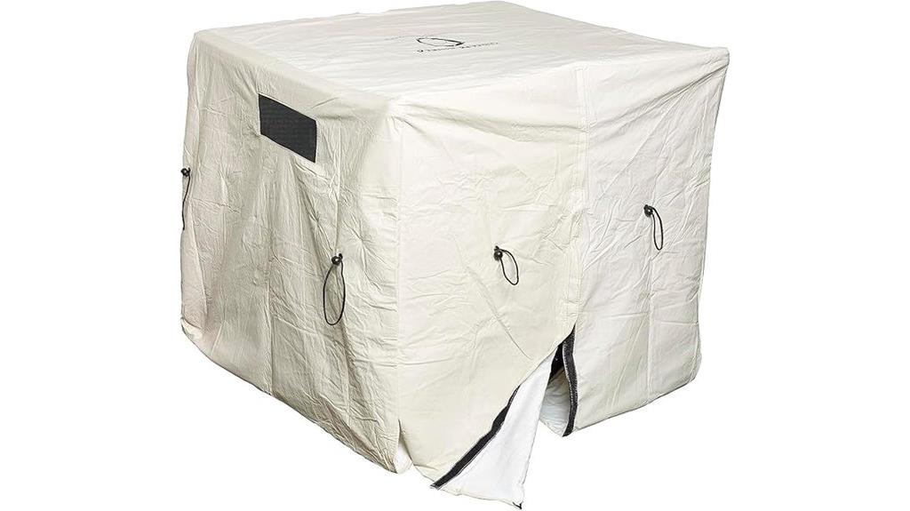 heat pump cover protection