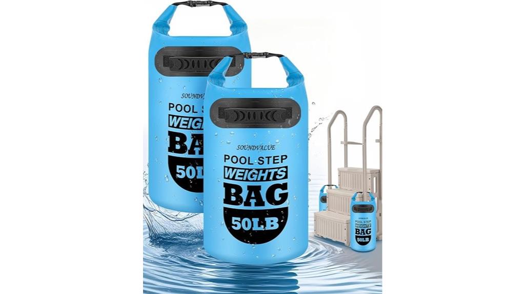 heavy duty pool ladder weights