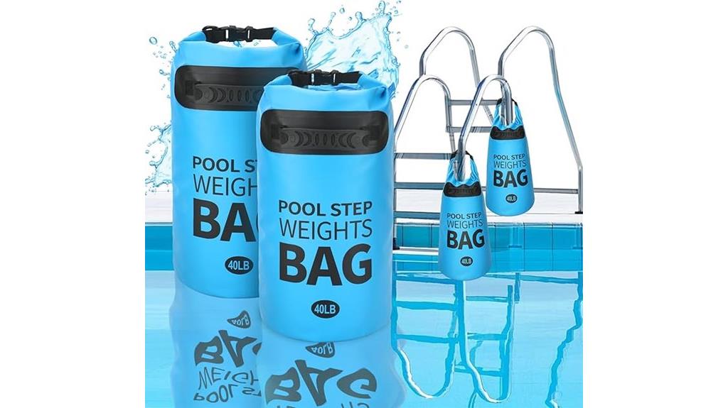 heavy duty pool step weights