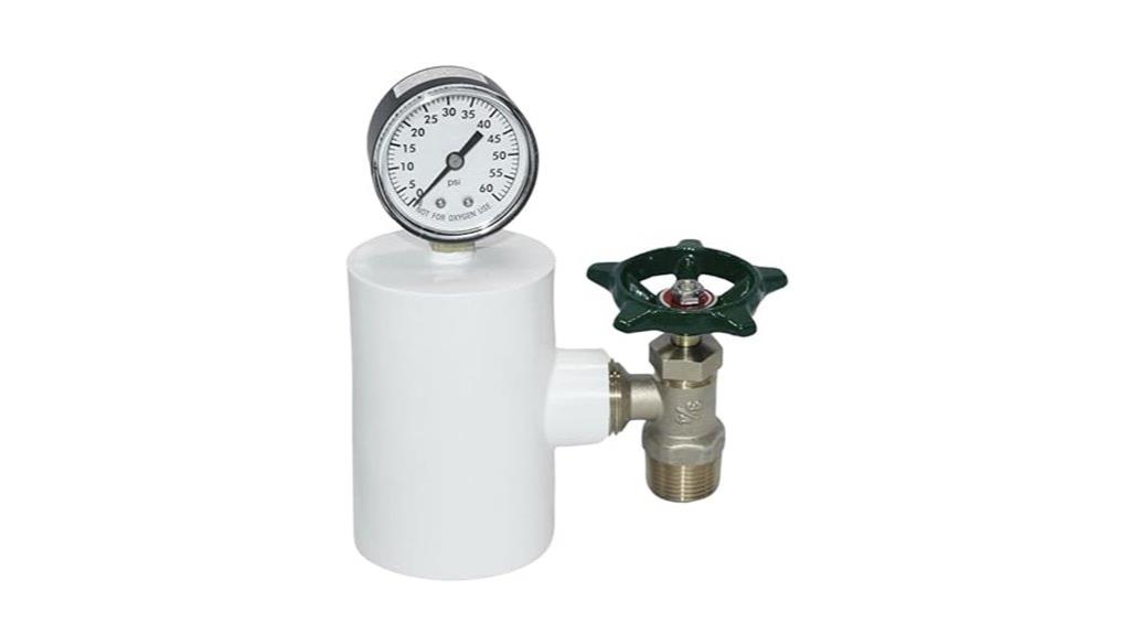 heavy duty pvc pressure test