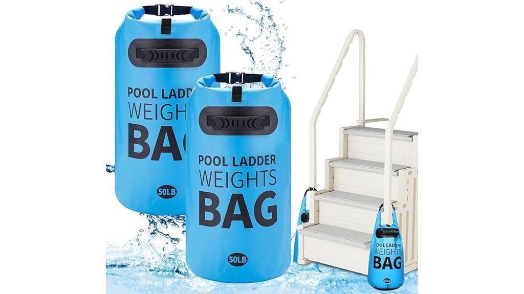 heavy pool ladder weights