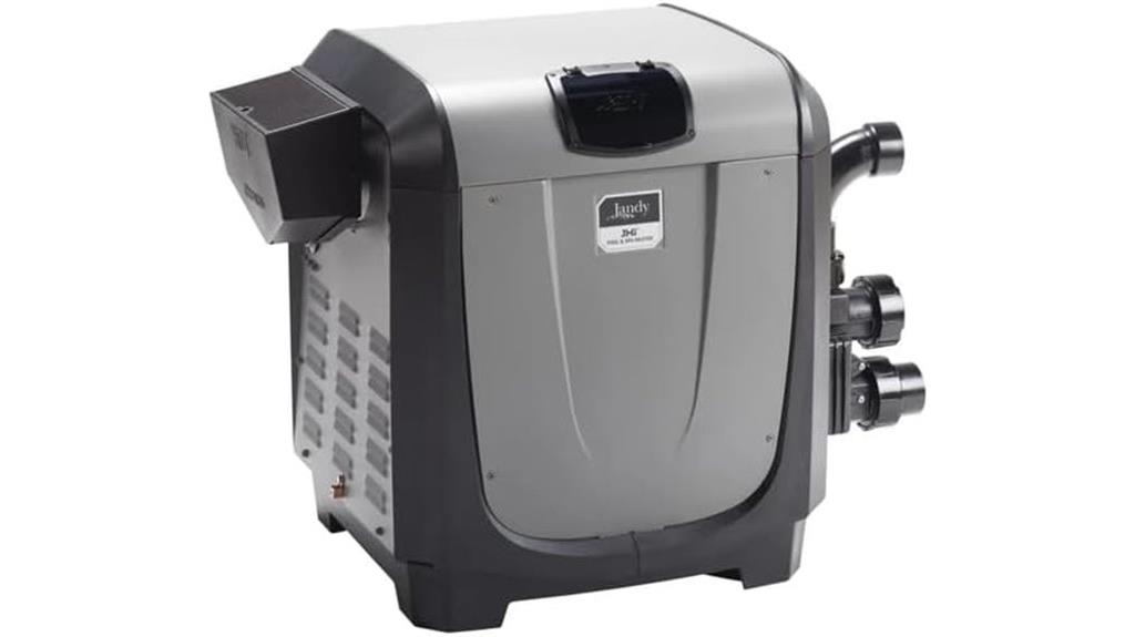 high capacity gas pool heater
