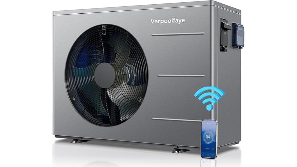 high capacity pool heater