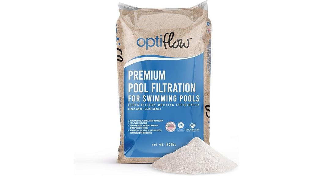 high quality pool silica sand