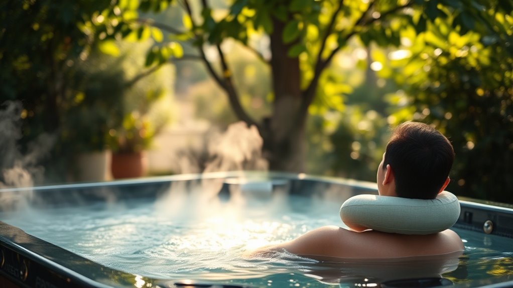 hot tub aids injury recovery