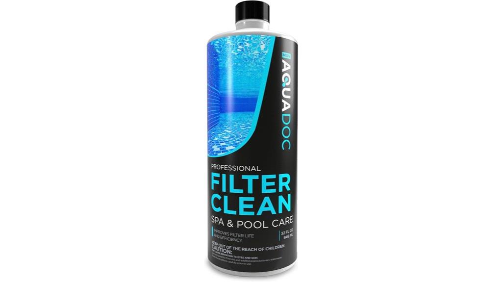 hot tub filter cleaner