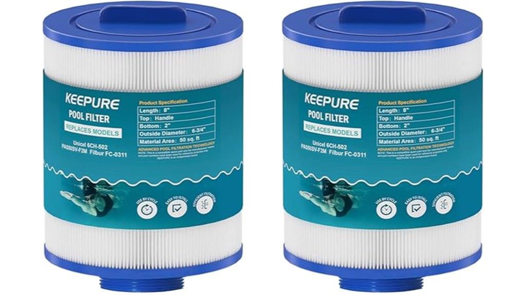 hot tub filter replacement pack