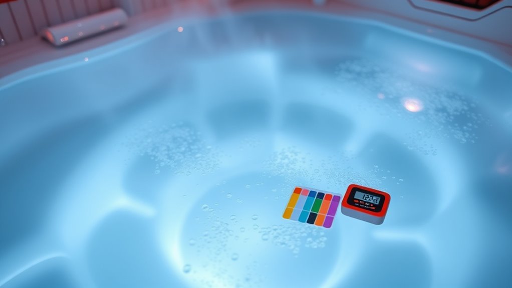 hot tub sanitizer importance