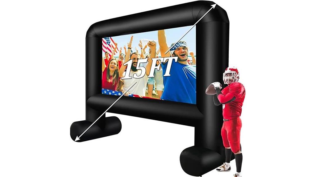 inflatable 15ft outdoor screen