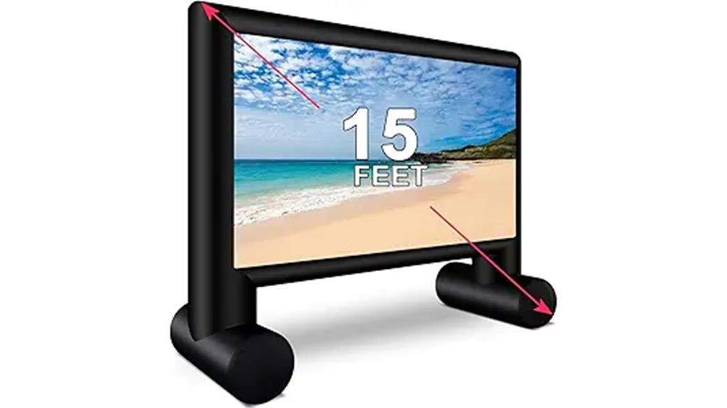 inflatable 15ft outdoor screen