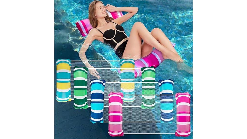 inflatable pool float hammocks