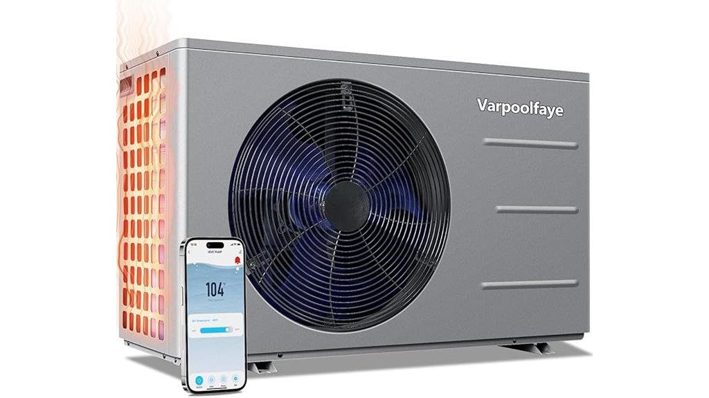 inground pool heater 30000 btu