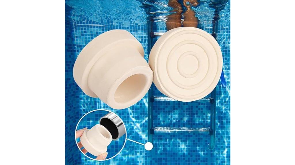 inground pool ladder bumpers