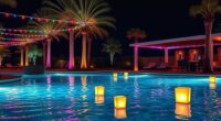 innovative poolside lighting ideas