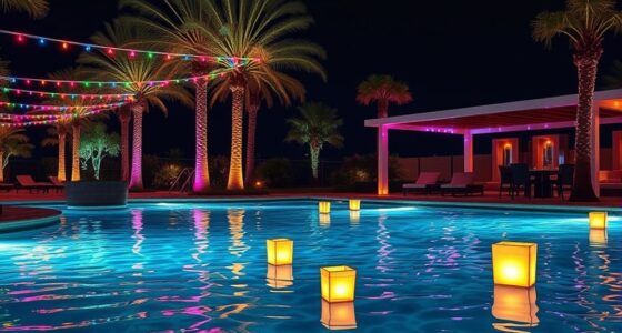 innovative poolside lighting ideas