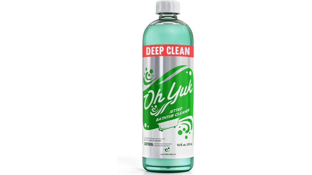 jacuzzi and bathtub cleaner