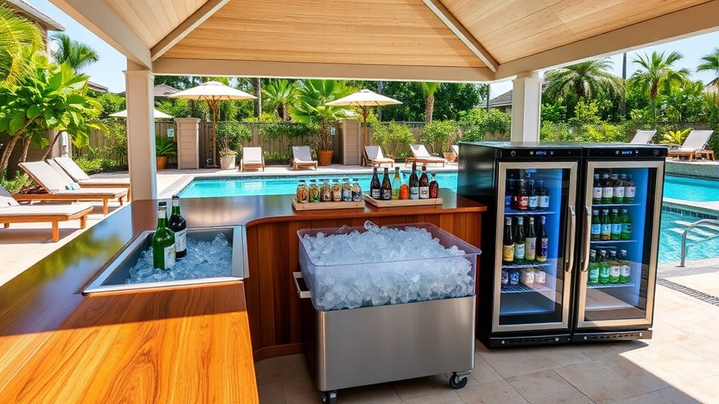 keep drinks cold efficiently